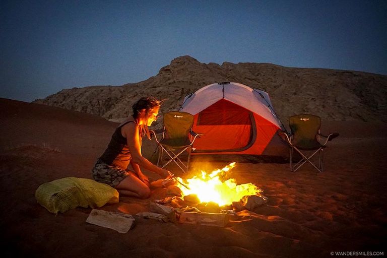Camping in Dubai